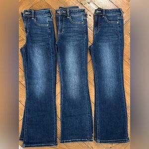 Hello Frankie (francesca's for girls) flare jeans, size 12, Iike new